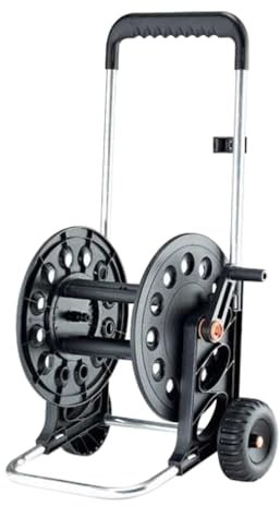 Carrello avvolgitubo con telaio in alluminio. Capacità mt 60 di tubo da 1/2