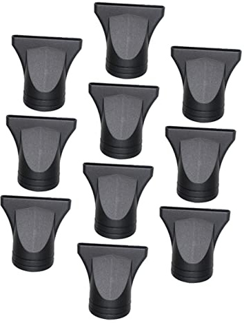 Beaupretty Set 10 Pezzi Becco Phon Nero in Pp e Pc, Accessori per Asciuga Chioma Concentratore Efficiente per Styling Professionale e Uso Quotidiano