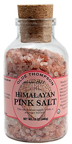 Olde Thompson Sal rosa del Himalaya, tierra de curso, 12 onzas