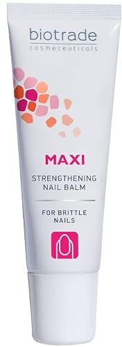 Biotrade Maxi Nagel-Stärkungsbalsam – Nährende Nagel- und Nagelhautpflege für brüchige, weiche oder splitternde Nägel – Mit Vitamin A & E und Lanolin – Feuchtigkeitsspendend, 15 ml