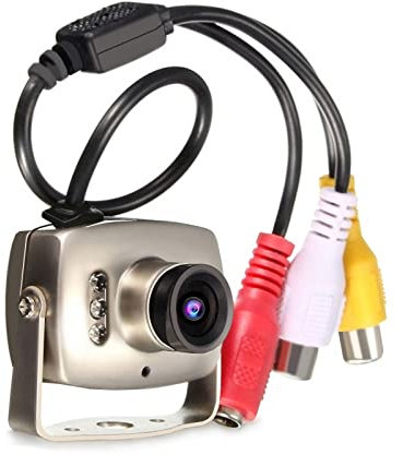 Zerone CMOS CCTV Überwachungskamera 6 LED verdrahtete Nachtsicht Digital Videokamera PAL/NTSC (PAL)