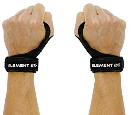 Element 26 IsoWraps Wrist Wraps for Functional Fitness, Weightlifting, Olympic Lifting - Lifting Wraps for Men and Women - Wrist Support Braces - Weight lifting Wraps With Thumb Loop (Black, M/L)