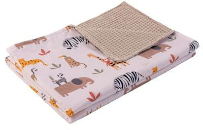 ULLENBOOM Babydecke 70x100cm - OEKO-TEX zertifiziert, leichte Baumwolldecke | OEKO-TEX zertifiziert & aus 100% Baumwolle, Made in EU, Atmungsaktiv, Schadstoffgeprüft, Waschbar