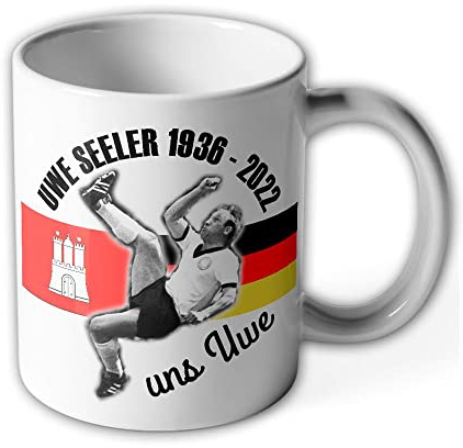 Uwe Seeler Hamburg Fußball Ehrenspielführer Nationalmannschaft Ehre #40102
