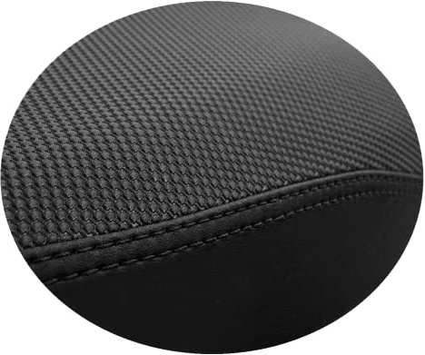 Moto Discovery Funda de Asiento Compatible con Honda VFR 1200X Crosstourer 2012-2020 Color Negro (B)