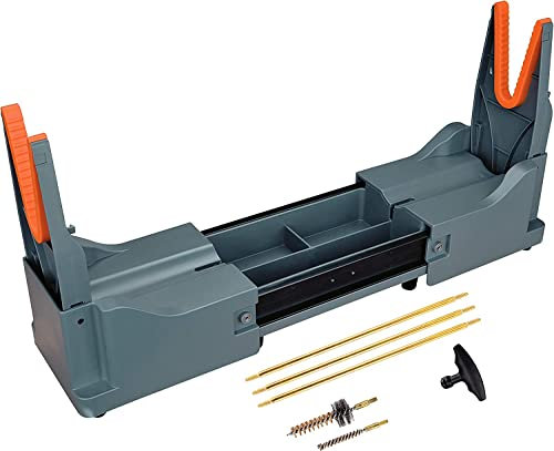 BOOSTEADY Soporte de Limpieza de Rifles Banco de Tiro para Rifle Soporte Compacto para la Limpieza de Rifles y Escopetas en Deportes y Aire Libre, Verde