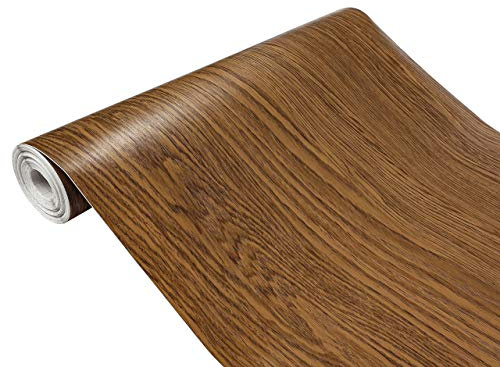 Klebefolie Möbel 90x210 cm | Möbelfolie selbstklebend in Holzoptik | Folie für Möbel zur einfachen Renovierung von Türen, Tischen und Regalen | Klebefolie dekorativ und abwaschbar | Eiche Wildwuchs