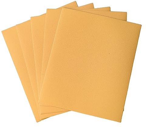 Trend Aluminium Oxide Sanding Sheets, 180 Grit, 230 x 280 mm, Pack of 5 | Strong And Durable Aluminium Oxide Sheets With Anti-Clog Performance For Clean Sanding. Pack Of 5, AB/S230/180A