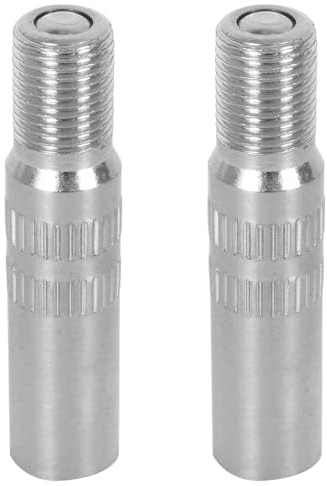 2 Pièces Pneu Valve Extension Adaptateur, Rallonges de Valve de Pneu, Rallonge de Pneu, Adaptateur d'extension de Valve, Pneu Valve Rallonge pour Xiaomi M365 Scooter Voiture Camion Moto Vélo (39mm)