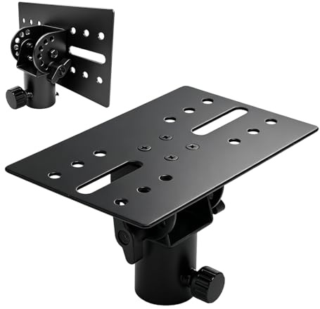 Lautsprecherständer-Adapter, Drehbare 35MM Metallhalterung Stativ, für DJ für PA Lautsprecher Ständer Adapter Top Cap, ßenhalterungen Tray Ersatzzubehör Audio, Lautsprecher, Halterungszubehör