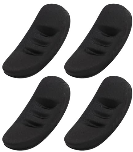 4pcs Softball Fielder's Facemask Chin Cup, Comfortable Catchers Mask Chin Padding Replacement Face Mask Chin Pads Guard Protector Protective Baseball Helmet Padding for Men Women Teens