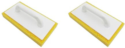 Flotador profesional de goma para yeso, herramienta de paleta para calafatear concreto, limpieza de lechada y cepillos de azulejos para limpiar lechada de lechada y cepillo de taladro