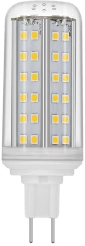 G8.5 LED Bulb 8 Watt Replace G8.5 Powerball Metal Halide Light Bulb, CDM-TC/CMH/HID/ T4.5 Light Bulb Replacement, G8.5 Bi-Pin Base AC85-265V, 1 Pack (4000K Natural White)