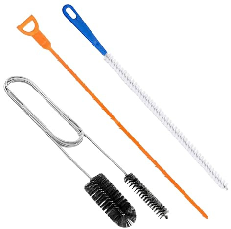 VINSPIRE 3PCS Drain Unblocker Tool, Sink Unblocker Tool, Reusable Drain Unblocker Tools for Kitchen Bathroom Toilet, Multifunctional Plumbing Hair Clog Remover for Plug Holes