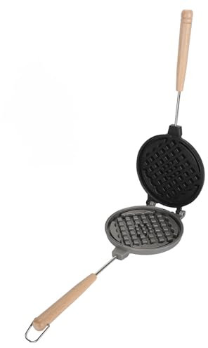Fockety Gaufrier Bubble, poêle antiadhésive double face, plaque de cuisson, machine à sandwichs, tortillas, gaufrier à œufs pour le petit-déjeuner, le déjeuner, le café, le restaurant,
