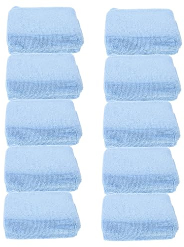 ZUNOXAZ 10pezzi Tamponi per Lucidatura Auto Rettangolari Ad Alta Densità Blocchi di Ceratura per Auto Accessori per Pulizia Tamponi Applicatore Cera per Ceratura Manuale e Lucidatura Profe