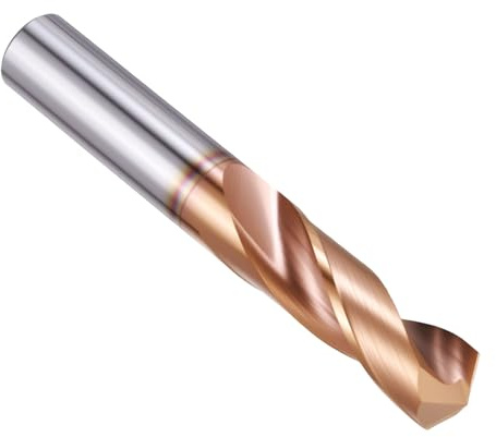 PATIKIL 11mm Drill Bit Carbide for Stainless Steel Hard Metal 130° | Twist Jobber Bits Straight Shank for Drilling Hard Metal Alloy Steel Stainless Steel Titanium Alloys