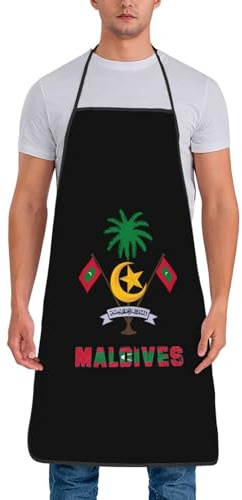 Grembiuli Industriali Maldive Maldiviani Con Nastri Lunghi Grembiuli Con 2 Tasche Grembiule Per Grigliata Cuocere Al Forno Pulizia