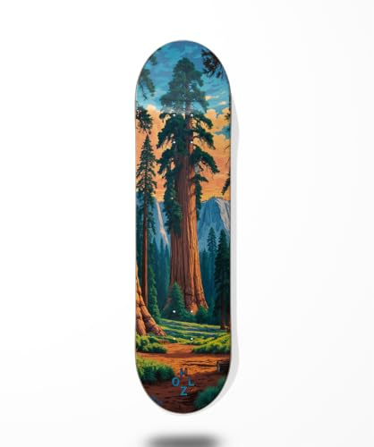 Holz skateboard skateboard skateboard däck - Redwood 8.0