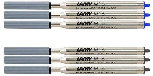 Lamy M16 Mine für Lamy Kugelschreiber F blau, 3 x, 1