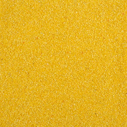EUROSAND 5 kg Dekosand, Farbsand, (gelb)