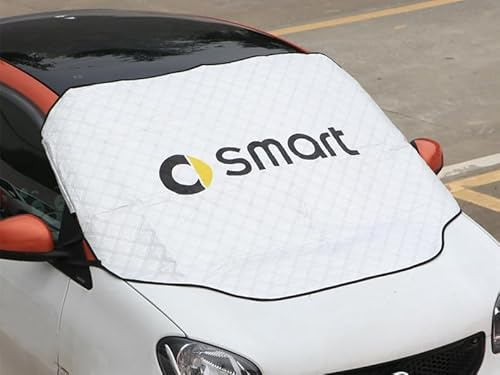 Auto wasserdichte Frontscheibe Sonnenschutz Blockiert UV-Strahlen Windschutzscheiben Sonnenblende Schutz, Antischnee Abdeckung Sonnencreme 183cm * 116cm (mit Worten)