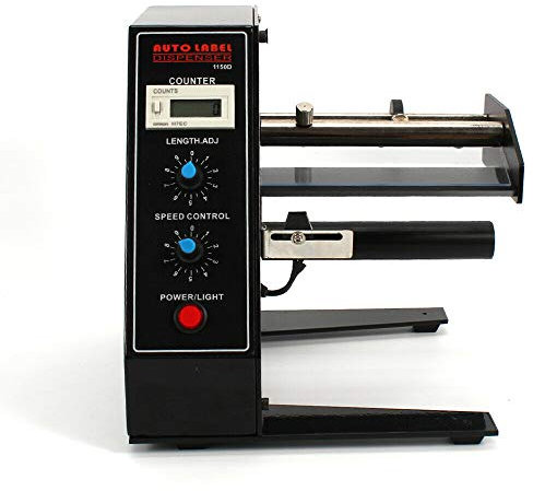 WSIKGHU 0-999999 Automatic Etikettenspender Label Dispenser Stripper Etikettiermaschine Automatische Zählung Für Selbstklebende Etiketten, Strichcodes, Fälschungssicherheit, Verpackungsetiketten