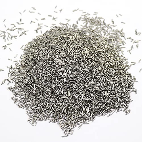 1000G in acciaio inossidabile perni magnetici per lucidatura mini perni per gioielli aghi per lucidatura pulizia strumento per incisione gioielli strumenti per lucidatrice (1,0 x 5 mm)