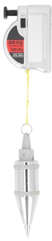 Magnetic Plumb Bob Adjustable Flexible Line for Construction House Decoration and Precision Leveling