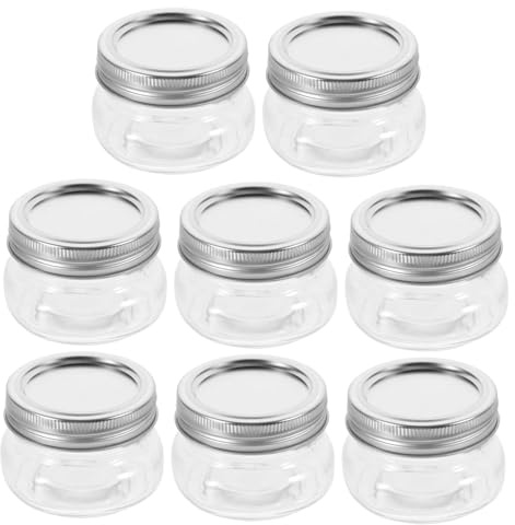GOOHOCHY Pots En Verre Couvercle Bocaux De Conserve Petits Pots De Stockage Étanches Pour Confiture Miel