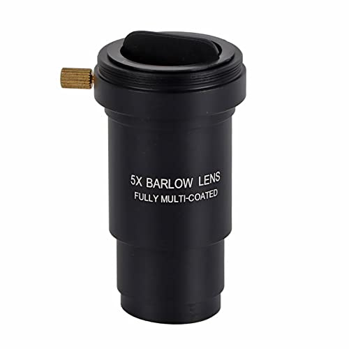 1,25 5X Barlow-Linse 31,7 Mm Teleskope Okular Vergrößerung Robustes Aluminium