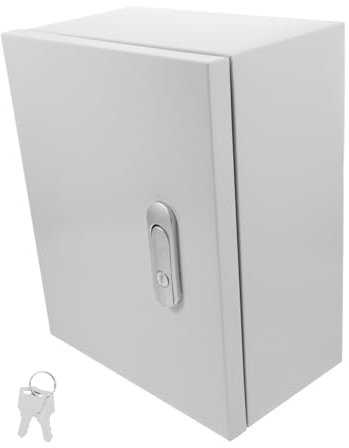 BAZEITFLOW Wasserdichte Außenanschlussdose Niederspannungs-schaltkasten Aus Metall Mit Schutz Für Wohnmobil Sicherungskasten Für Elektrozubehör Decken-elektrokasten Für Vielseitige Installati