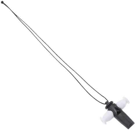 Toyvian Lot de 3 Sifflets de Samba en Plastique Léger, Sifflets D'accompagnement pour Soirée Dansante et Fête, Instruments de Musique Portables Son Puissant et Ambiance Festive