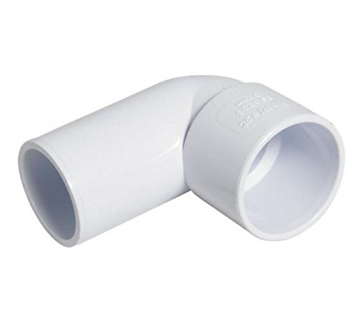 FLOPLAST Solvent White 40mm (43mm) Waste Conversion Bend - Bag of 2