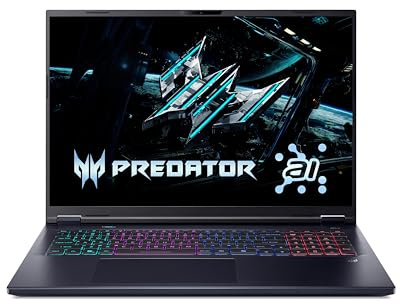 Acer Predator Helios Neo 18AI|Gaming Laptop|Ultra 9|RTX 5070Ti|32GB|1TB
