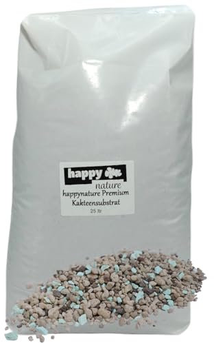happy-nature Premium Kakteen Sukkulenten Substrat 25 l 1-5 mm Kakteenerde