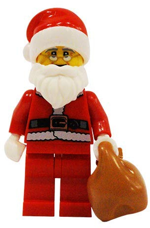 LEGO Mini figurine exclusive du Père Noël (emballée)