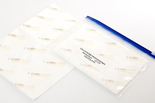 4 x Calotherm MF1210 Calocloth Pro Microfibre Optical Lens Cleaning Cloth - Medium 12x10,White