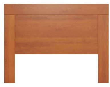 MOBLIT Cabecero para Cama – Madera de Pino Macizo, Serie Kalpe, para Somier de 135 cm, Acabado Cerezo, Diseño Robusto y Decorativo para Dormitorio