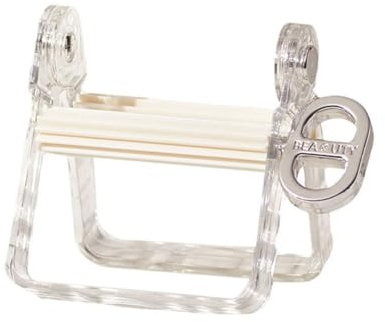 ZXCVWWE Manual Rotating Toothpaste Oil Paint Squeezer Multifun Toothpaste Tube Squeezer Facial Tool Cleanser Clip-on Squeezer Bathroom