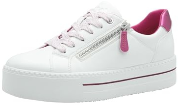 Jana Sneaker da Donna con Suola Platform con Cerniera Vegan