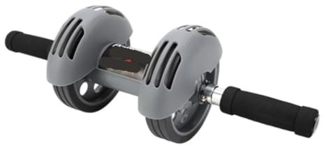 NMGHUTE Bauchroller Bauchmuskeltrainer Bauchtrainer Bauchmuskel-Trainingsrad, Multifunktionales Bauchmuskelgerät, Doppelt Drehbares Bauchmuskel-Fitnessrad Bauchrad Bauchtrainer ab Roller