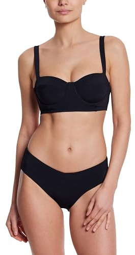 hanky panky - Balconette Bikini Swimsuit Top (Black) | Medium | Bikini Tops for Women, Water Resistant, Womens Swim Suit 2 Piece Bathing Suits | Made from Recycled Fabric, Dura Color Technology