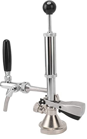 Bomba de fiesta para barril de cerveza de 4 pulgadas, grifo de acero inoxidable para cerveza casera, picnics y bodas, sistema de cerveza de barril y grifos metálicos para barriles de cerveza.