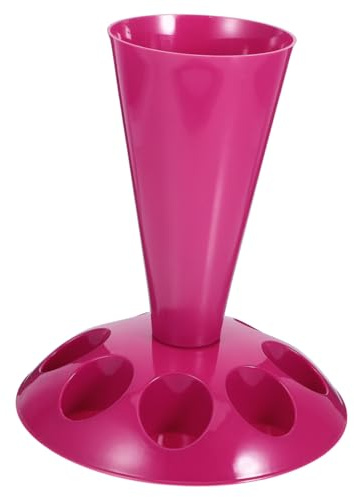 CLISPEED Pastry Bag Stand with Nozzle Organizer Slots Removable Design Stable Slip Holder for Cake Icing Piping Decorating Baking Accessories for Cupcakes Desserts