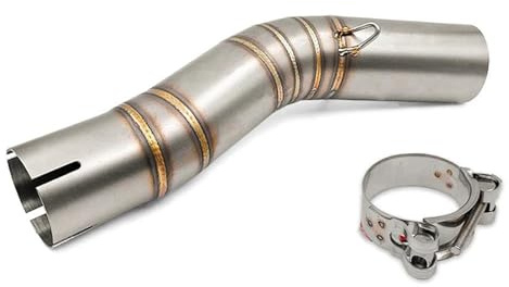 Terminale Di Scarico Slip-On Per Moto Per Suzuki GSXR 1000 GSXR1000 K6 K3 K4 K5 2003-2006, Raccordo Intermedio Per Marmitta Connettore di scarico