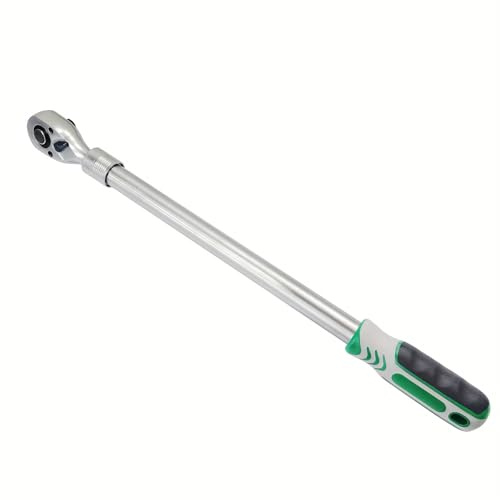 SUJOSAJU Reversible 1/2 Drive Ratchet Handle 72-Tooth Quick-Release Extendable Ratchet,Torque Socket Wrench