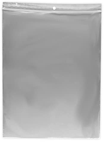 Lot de 100 sachets 230 x 300 mm fermeture zip Transparent. Sachet fermeture zip 23 x 30 cm 50u sac plastique compatible alimentaire et congélation de marque UNIVERS GRAPHIQUE REF UGZ230300