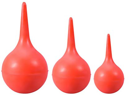 Haplws Ear Cleaner, 3 pièces seringue auriculaire pour l'irrigation des Oreilles Squeeze Bulb Nettoyage Doux Oreille Lavage Poire pour Adultes et Enfants