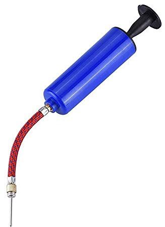 BUMSIEMO Fahrradpumpe, Ventil, Ballpumpe, Set mit Pumpe, Nadeldüse für Basketball, Fußball